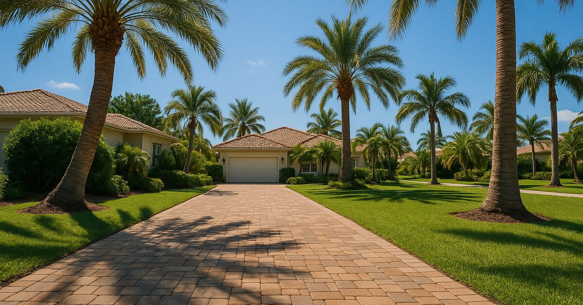 Parrish pavers vs. Sarasota pavers: does distance from the coast actually change how fast they degrade?