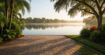 Why lake-view pavers grow algae faster - and whether sealing helps