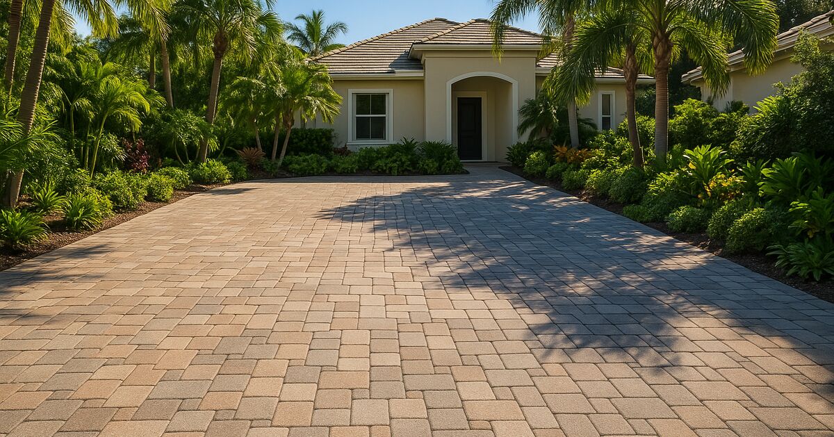 Your driveway looks clean but UV is already winning