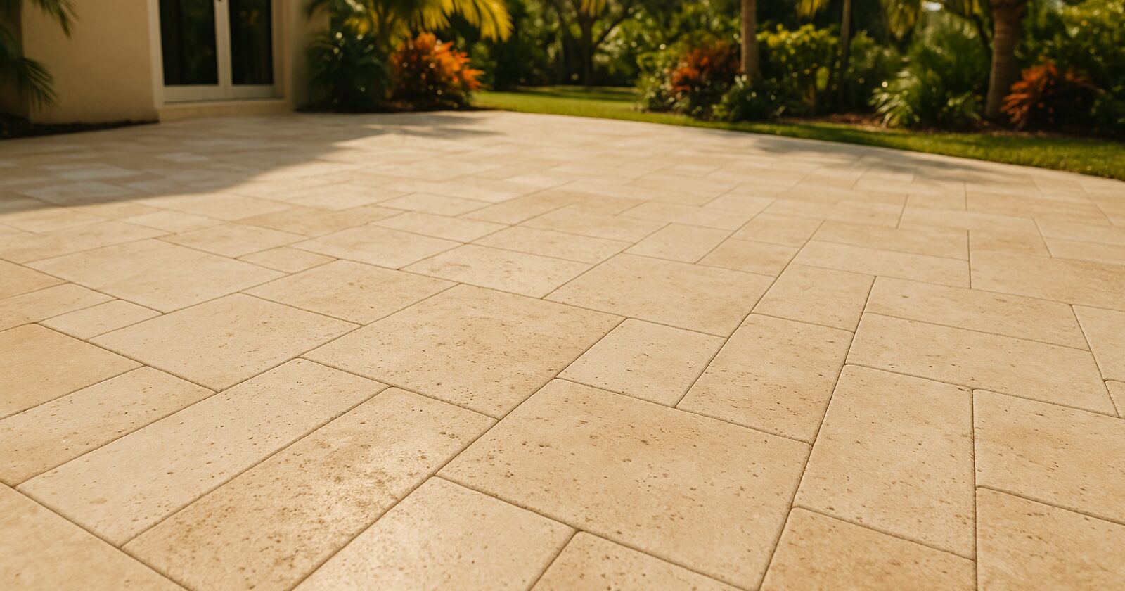 Travertine Cleaning & Sealing